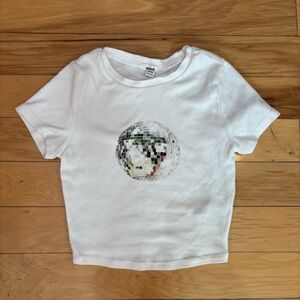 Garage Discoball Baby Tee